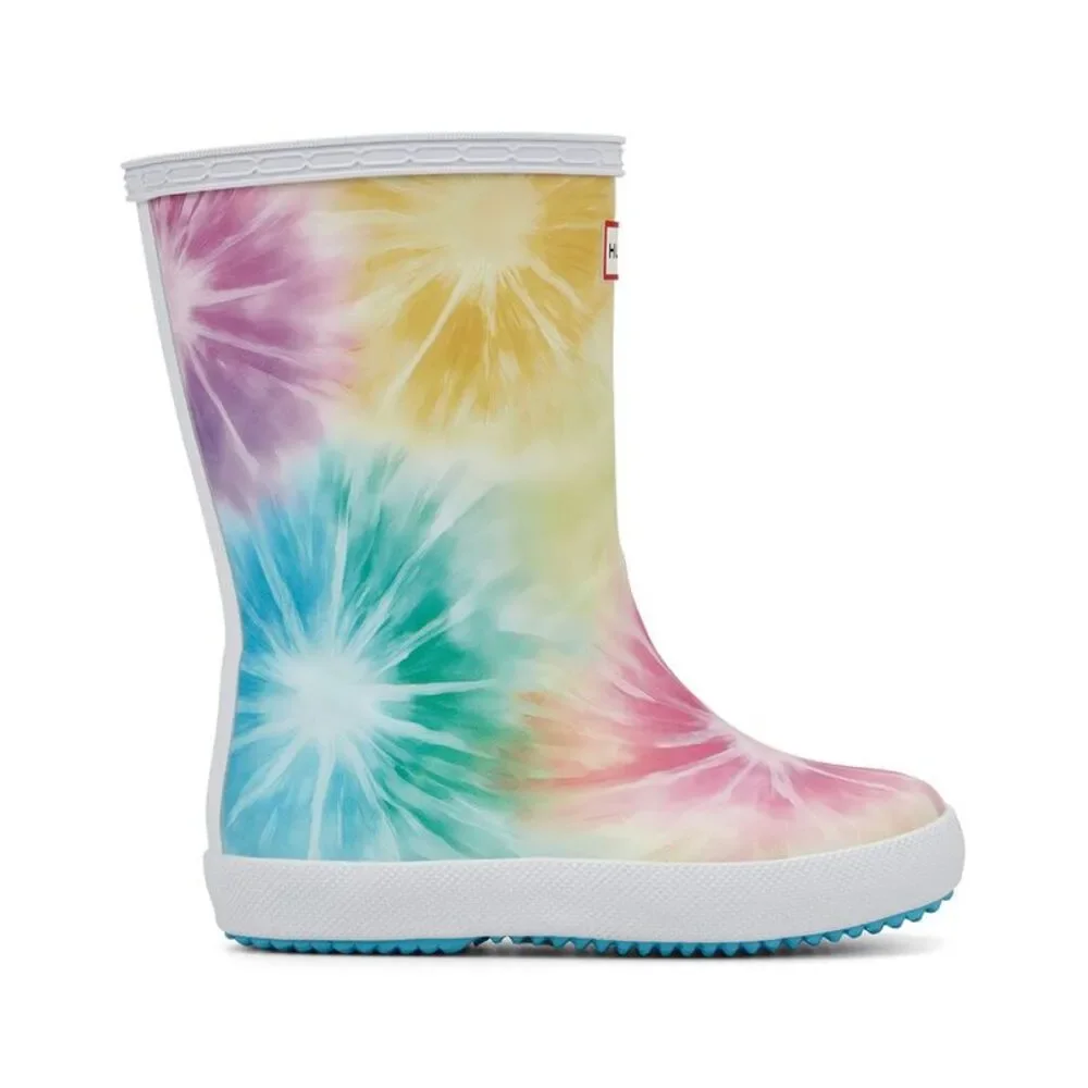 Hunter First Classic Rubber Rain Boot, White